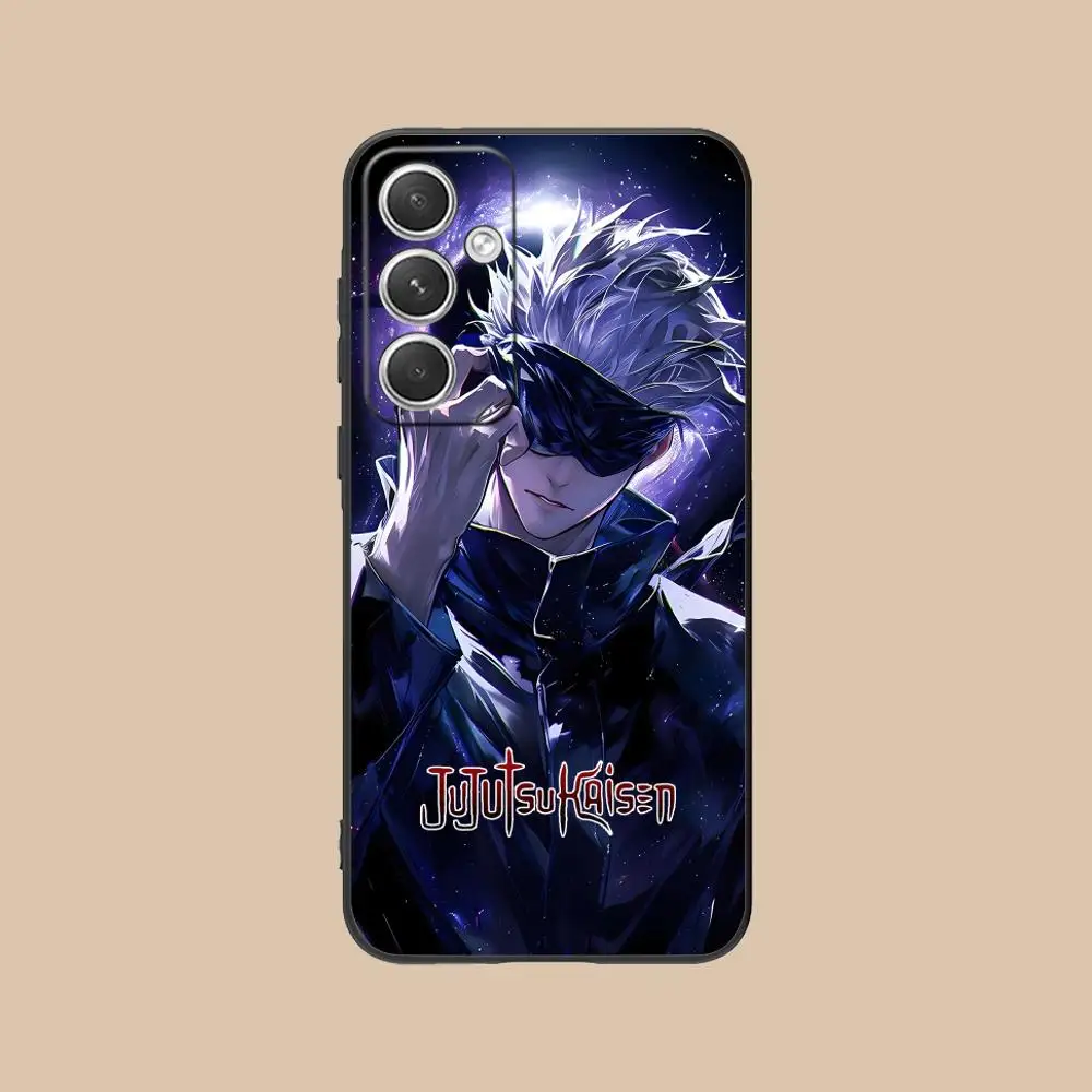 Luxury Black Jujutsu Kaisen Satoru Gojo Phone Case