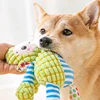 S06484a4b918c4ff59bacf29dd807c770o.jpg Pet Plush Toy Cat Dog Puzzle Toy Cute Animals Bite Resistant Interactive Squeaky Pet Dog Teeth Cleaning Chew Toy Pet Supplies
