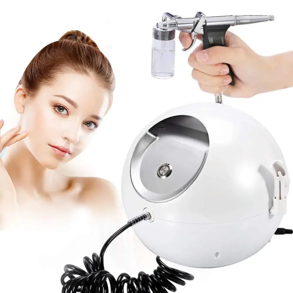 Portable Facial Steamer Spray Nano Mist Sprayer Water Oxygen Jet Peeling Skin Care Injector Skin Moisturizing Spa Face Beauty