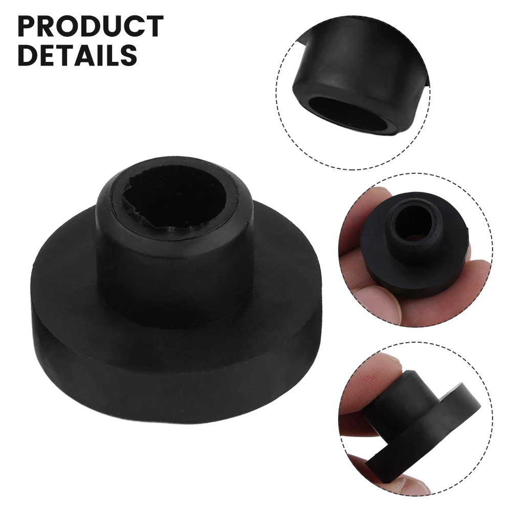 5 Piece Fuel Tank Bushing Grommets With 3/8 ID 1 1/16 OD 5/8 H For Tractor Lawn Mower Generator And Related OEM Parts