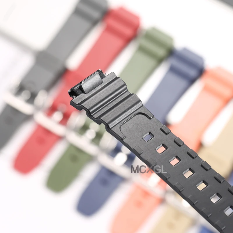 18mm Harz Ersatzarmband für Casio F91W F108WH AE1200WH AE-1300WH - Main Image