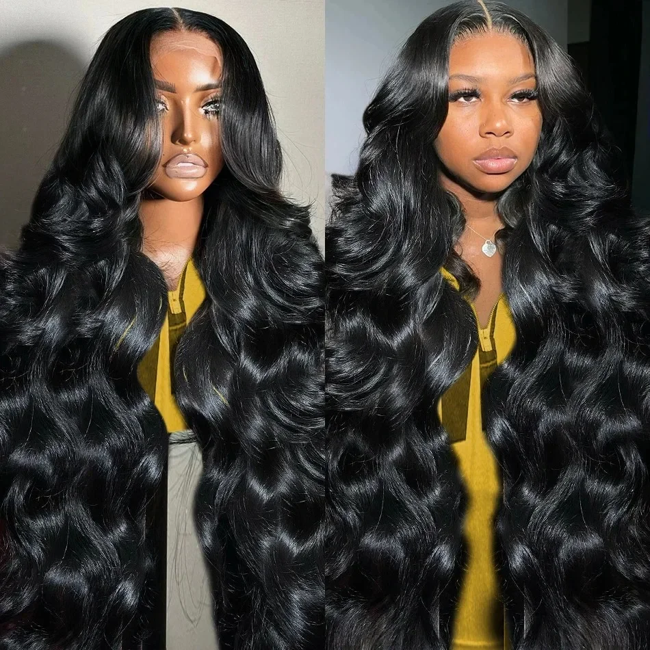 

250 Density Body Wave 30 40 inch Transparent 13x6 HD Lace Front Human Hair Wig For Women Brazilian 13x4 HD Lace Frontal Wigs