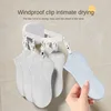 Folding Hanger Punch-Free Household Hanger Clothes Drying Wall Hanging Bathroom Indoor Balcony Sock 2