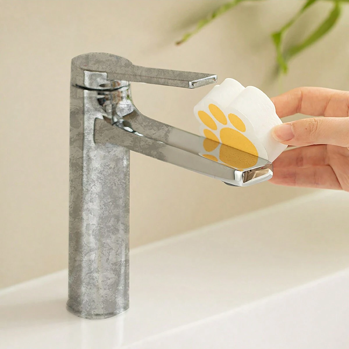 1pc Reusable cleaning sponge suitable for bedrooms bathrooms kitchens