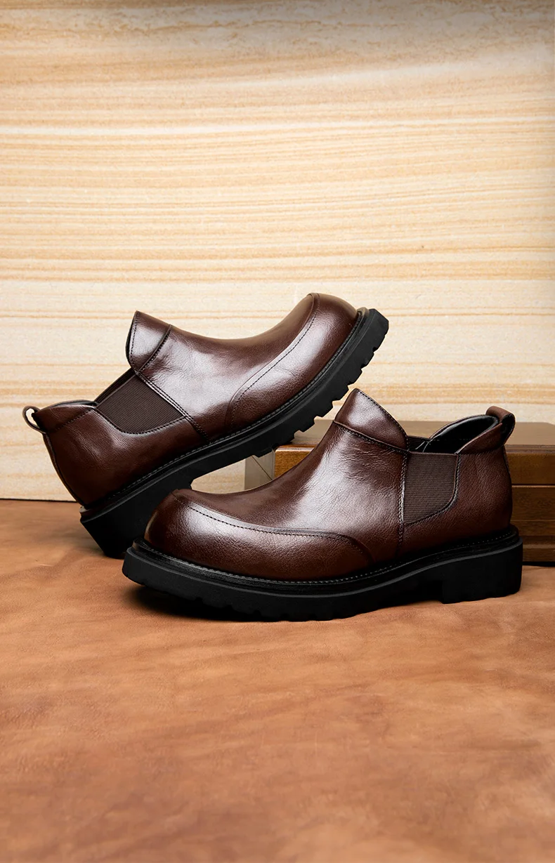 Handmade Casual Work Chelsea Boots