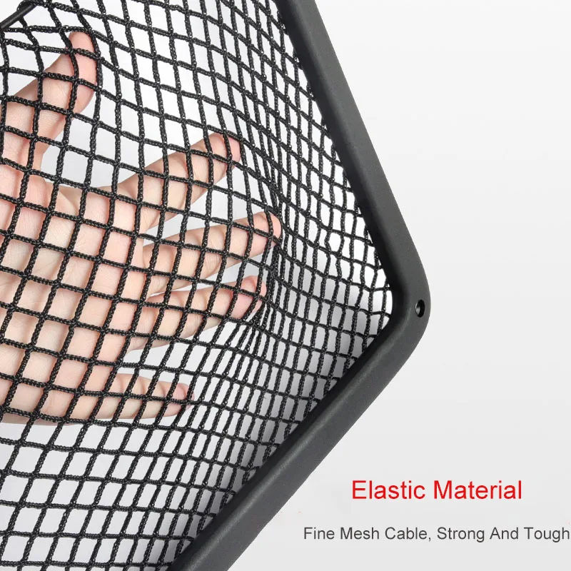 Universal Car Interior Mesh Storage Pocket Organizer – Rear Seat Back String Net