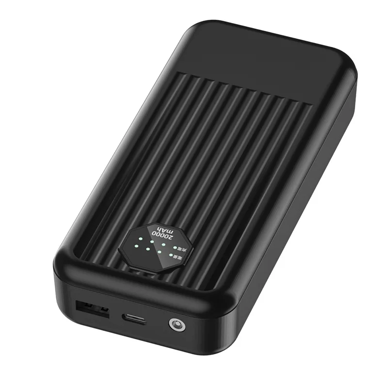 20000mAh Power Bank for 24V/17V/12V/7.4V Air-conditioned Clothing Battery Cooling Clothing Charging Treasure External Battery 2