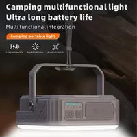 New Square Solar Power Bank 20000mah Outdoor Mini Solar Power Bank Portable Camping Mobile Power Bank for IPhone Xiaomi Samsung 2