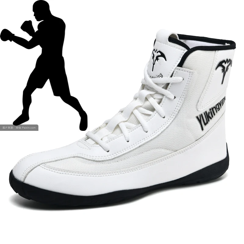 

2023 New Men's Comfortable Wrestling Shoes Non Slip Large 39-46 Sports Flight Boxing Sports Shoes Men's Sports Squat Shoes