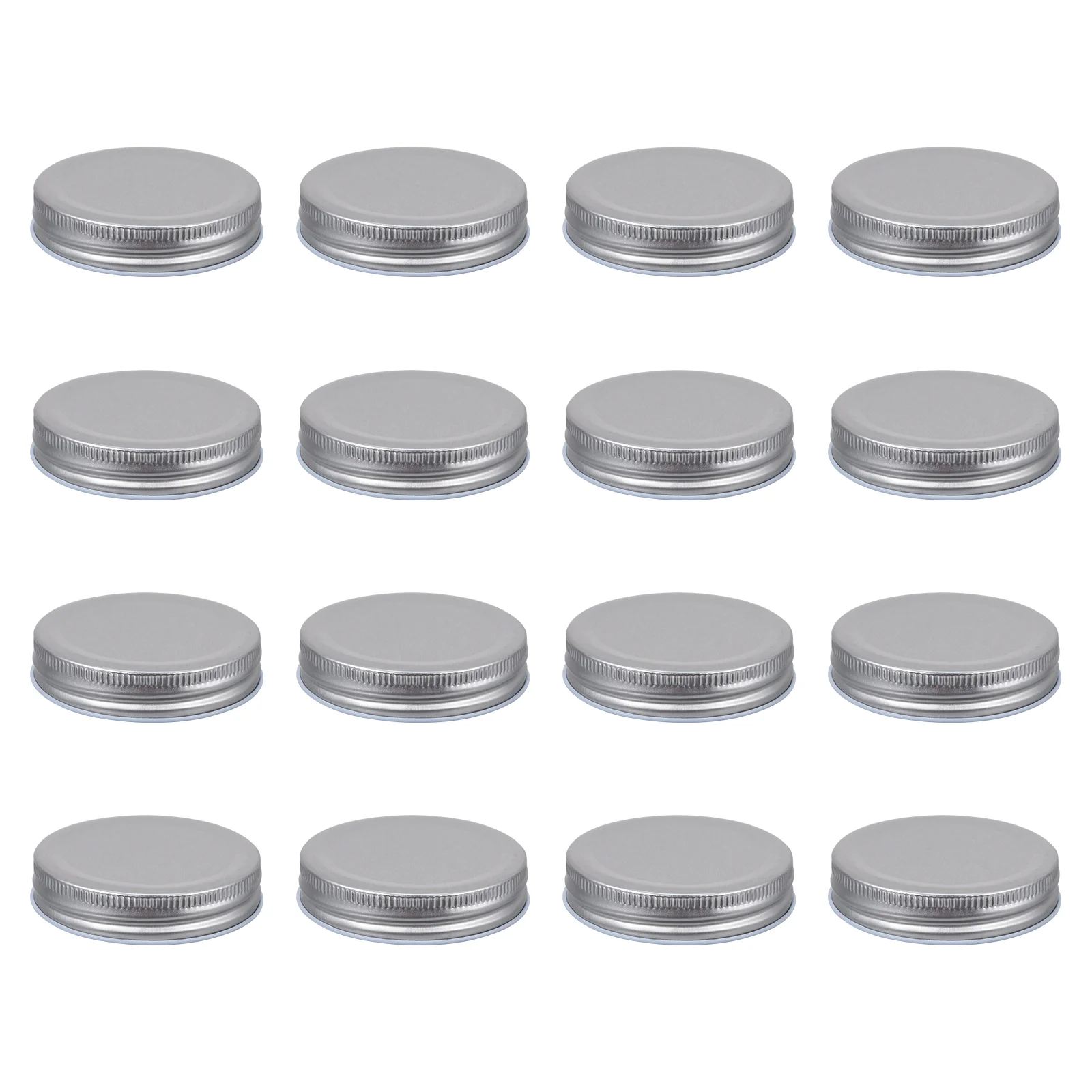 

16 Pcs Cover Mason Jar Lids Mushroom Decor Canning Mason Jar Tinplate Storage Solid