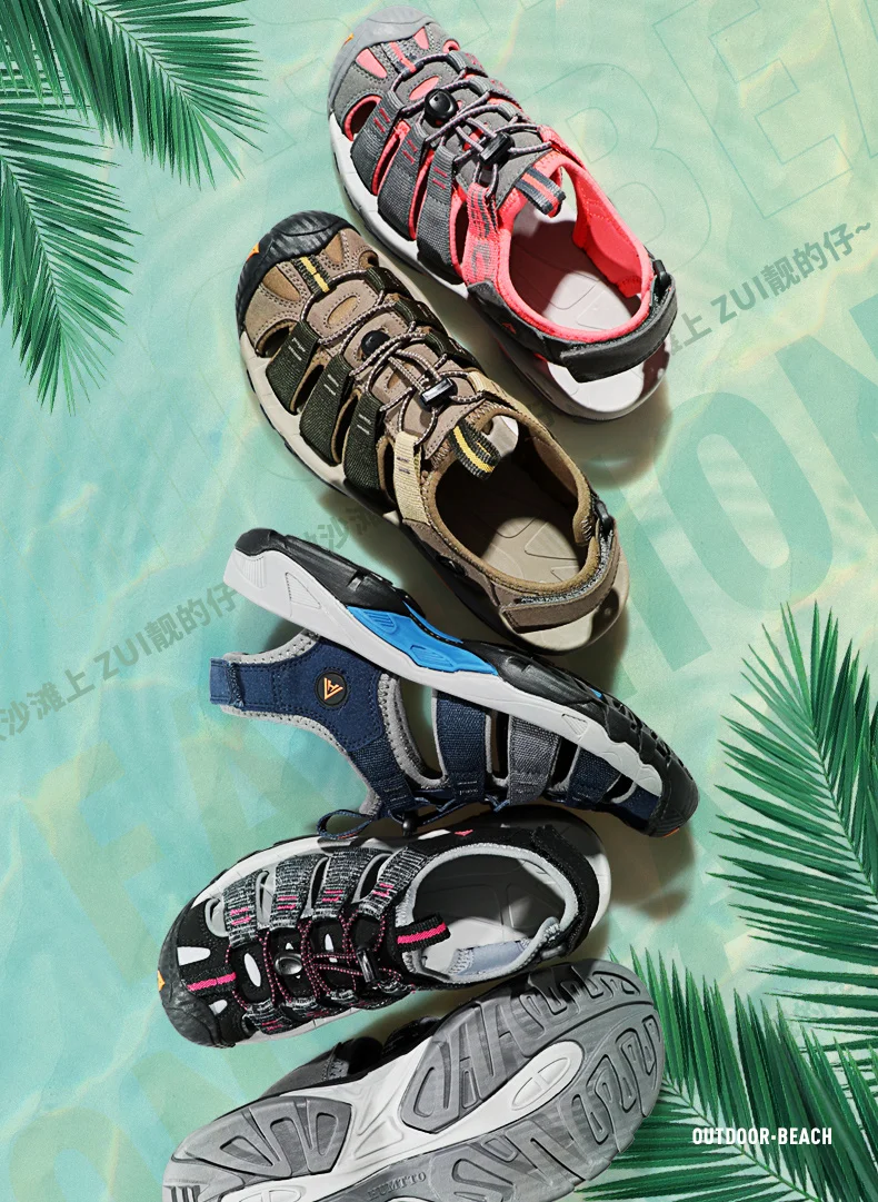 HUMTTO Sandalen für Damen, Outdoor-Aquaschuhe, Watschuhe, leichte, schnell trocknende Strandschuhe für Herren, atmungsaktiv – Detail 3