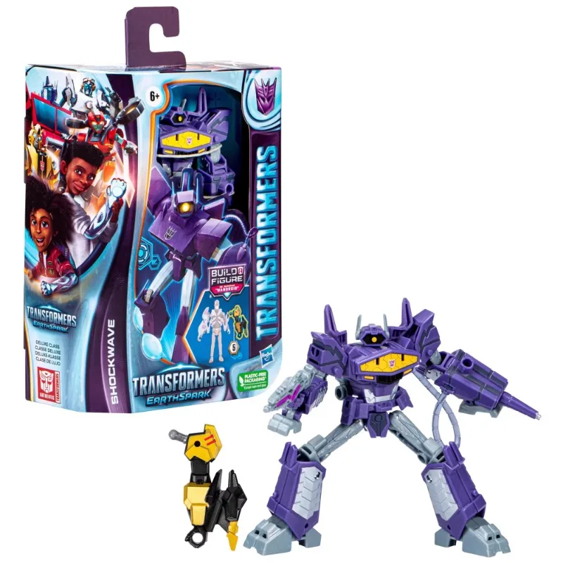 

Hasbro Transformers Earthsparks Shockwave Peripherals Model Toys Action Figures Children's Birthday Gifts