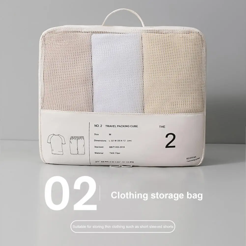 

Travel Storage Bag Convenient Large Capacity Breathable Reusable Travel Storage Bag Household Supplies