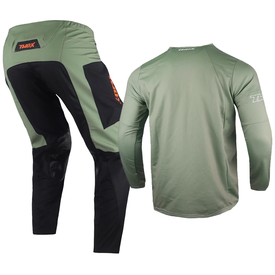 MX ATV Racing Suit Offroad Motocross Jersey Pants Combo Dirt Bike DH Enduro Gear Set Adult Two-X
