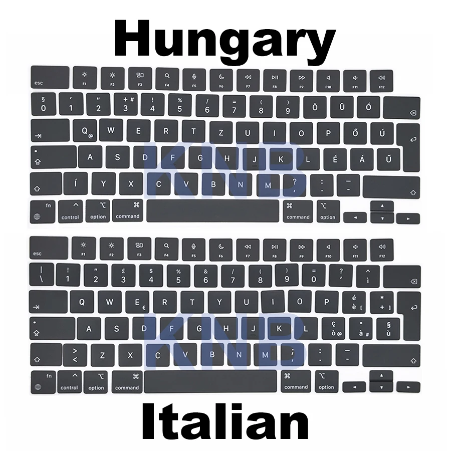 New Laptop Keyboard Keys Key Cap Black color For MacBook Air M2 M3