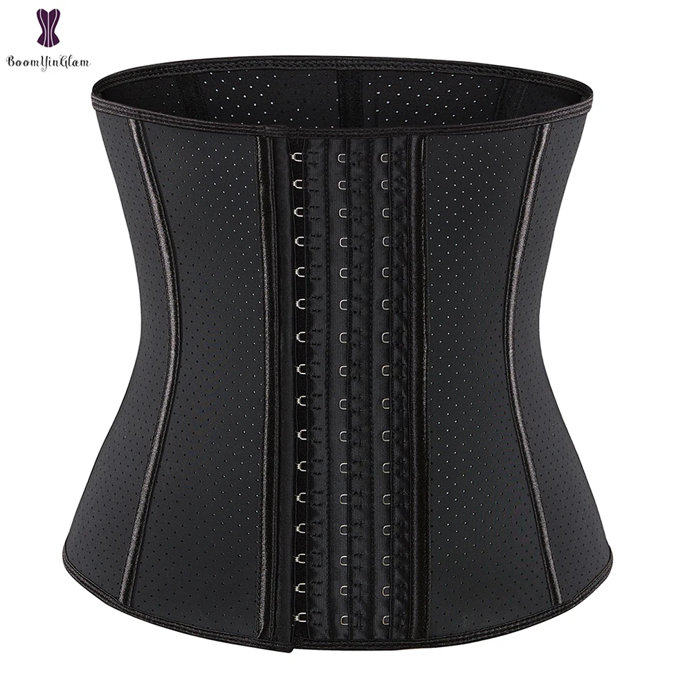 Heavy Duty Steel Boned Under Bust Fetish Hourglass Waist Training Mesh  Corset