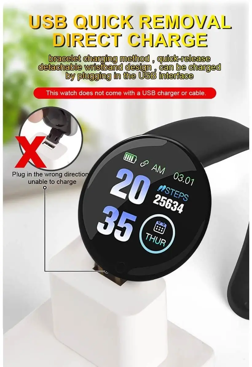 GT101 Smart Activity Watch Bracelet for Women Men Kids, Fitness Tracker  Pedometer 24H-continuous Heart Rate Detection Sleep Monitor Waterproof  Smartwatch for Android Apple iPhone iOS - Walmart.com
