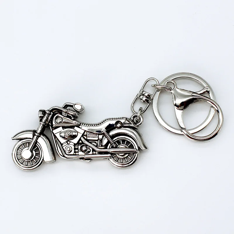 Alloy Motorcycle Keychain Pendant Personality Key Chain For Male And Female Students