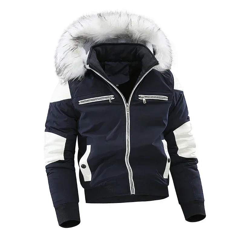 

Теплая мужская зимняя куртка и пальто, мужское Теплое повседневное мужское зимнее пальто, модная уличная одежда, мужское пальто, парка, мужская одежда