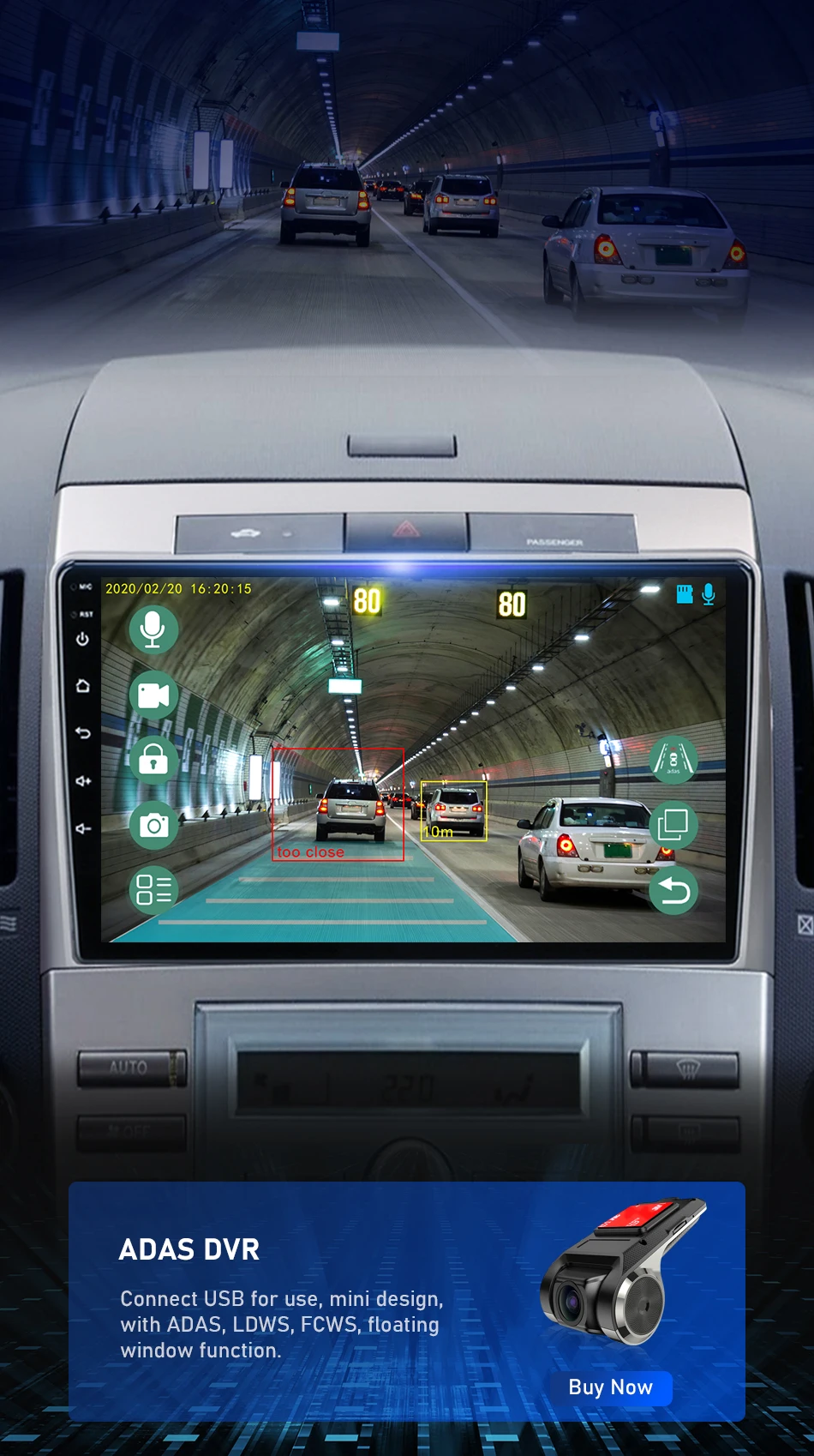 Srnubi Autoradio für Toyota Corolla Verso 2004–2009, Multimedia, kabelloses CarPlay, Android-Auto-Systeme, Stereo-Navigations-Player – Detail 28