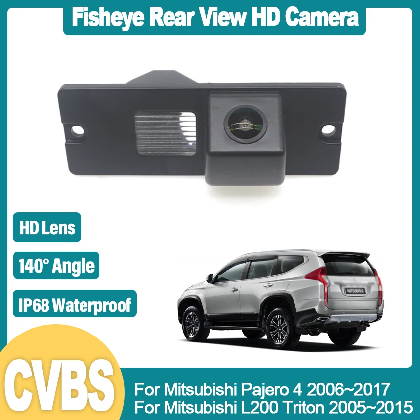 

Car Rear View Reverse Backup Camera For Mitsubishi Pajero 4 2006~2017 L200 Triton 2005~2015 For Parking HD CCD Night Vision