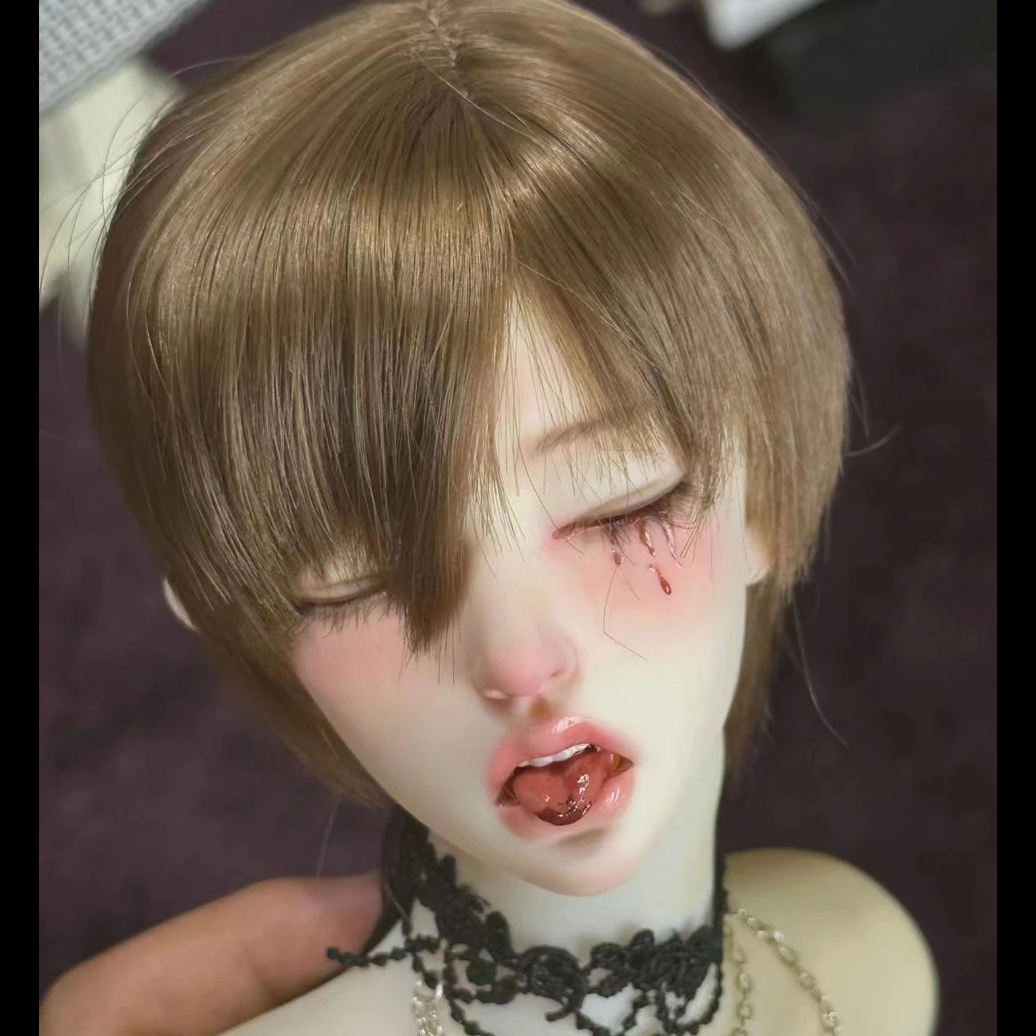 

1/3 BJD Doll Head No Makeup Resin Material Boy Head No Makeup Head For 1/3 BJD Doll Body Uncle Doll