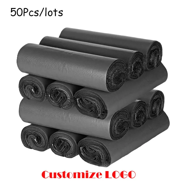 

Poly Black Grey Mailing Storage Bag Self-seal Envelope Clothes Shipping Delivery Pracel Waterproof Ecommerce Plastic Courier Bag