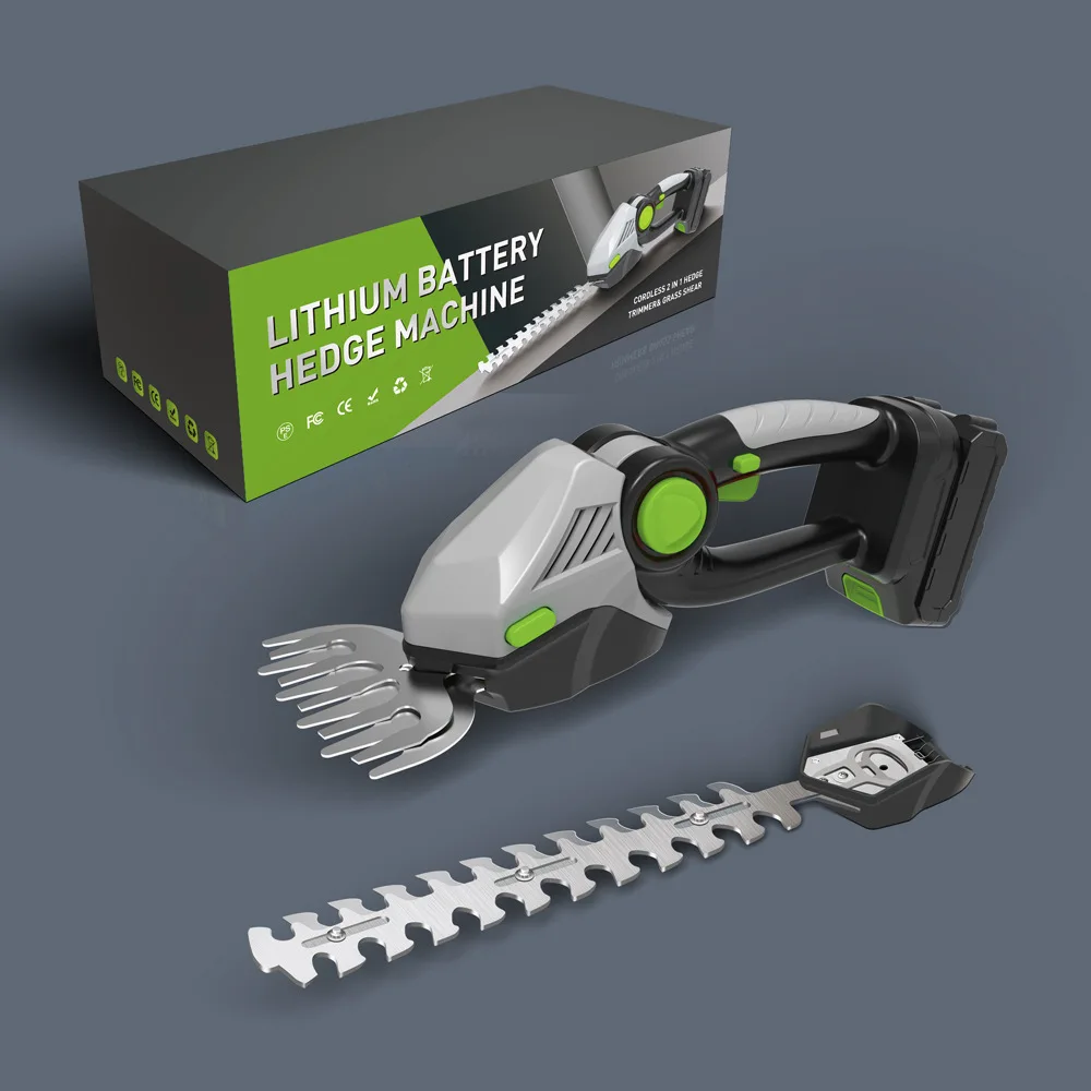 Electric Small Hedge Trimmer Lawnmower Household Wireless Handheld Mini Green BeltGardeningTrimmer Makita Cortasetos Taille Haie 2