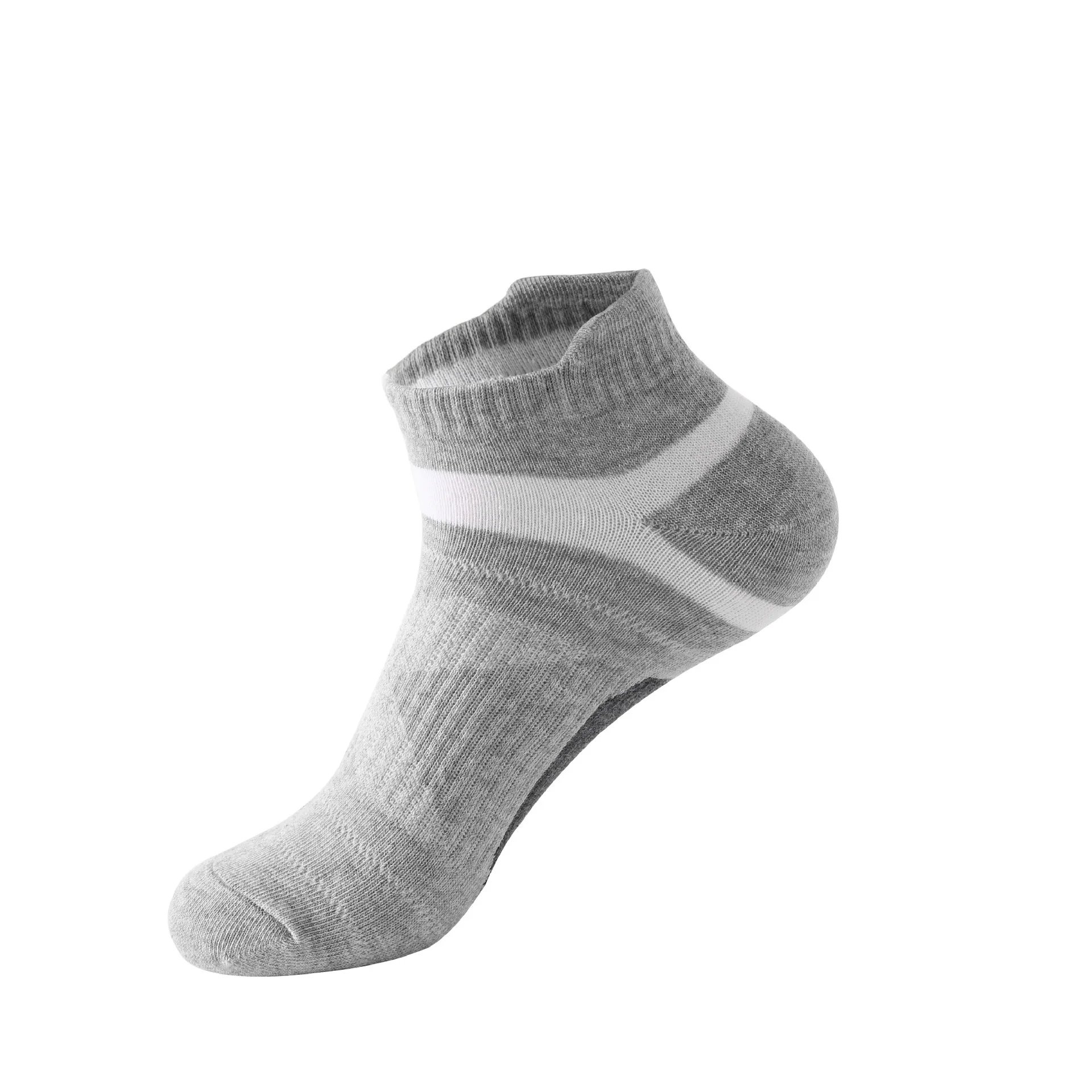 Men's Sports Socks | 5 Pairs Cotton Sweat Wicking Running & Basketball Training Socks
