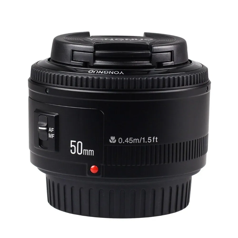 

YONGNUO YN50mm f1.8 AF MF Lens YN 50mm Auto Focus lens for Ni kon DSLR Cameras