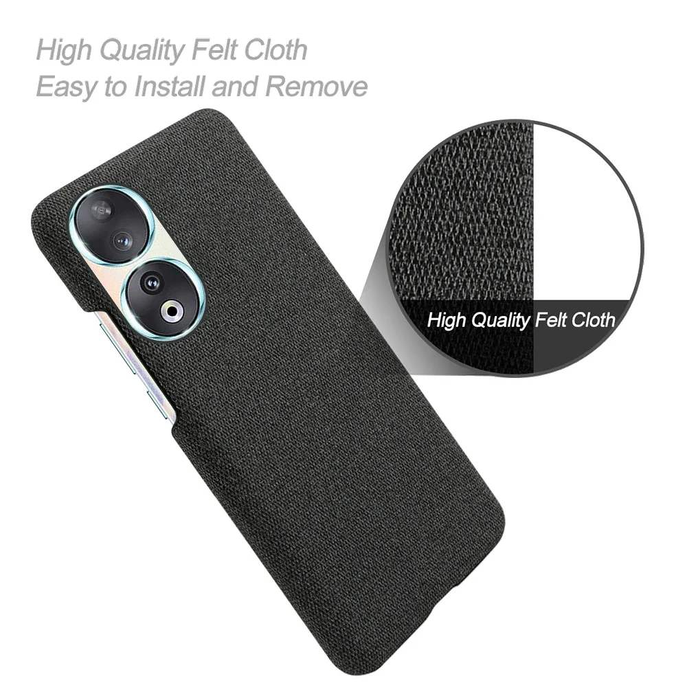 Luxury Fabric Antiskid Phone Case - Premium Cloth Design Cover