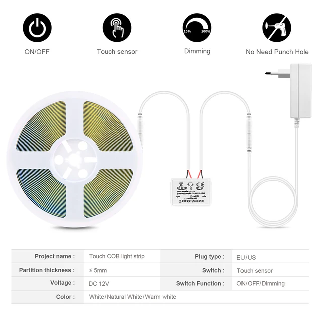 makeup mirror LED strip lights