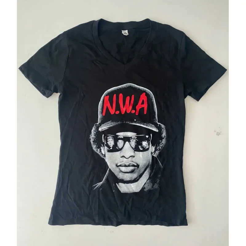 

Женская футболка Eazy E NWA, футболка в стиле хип-хоп с длинным или коротким рукавом