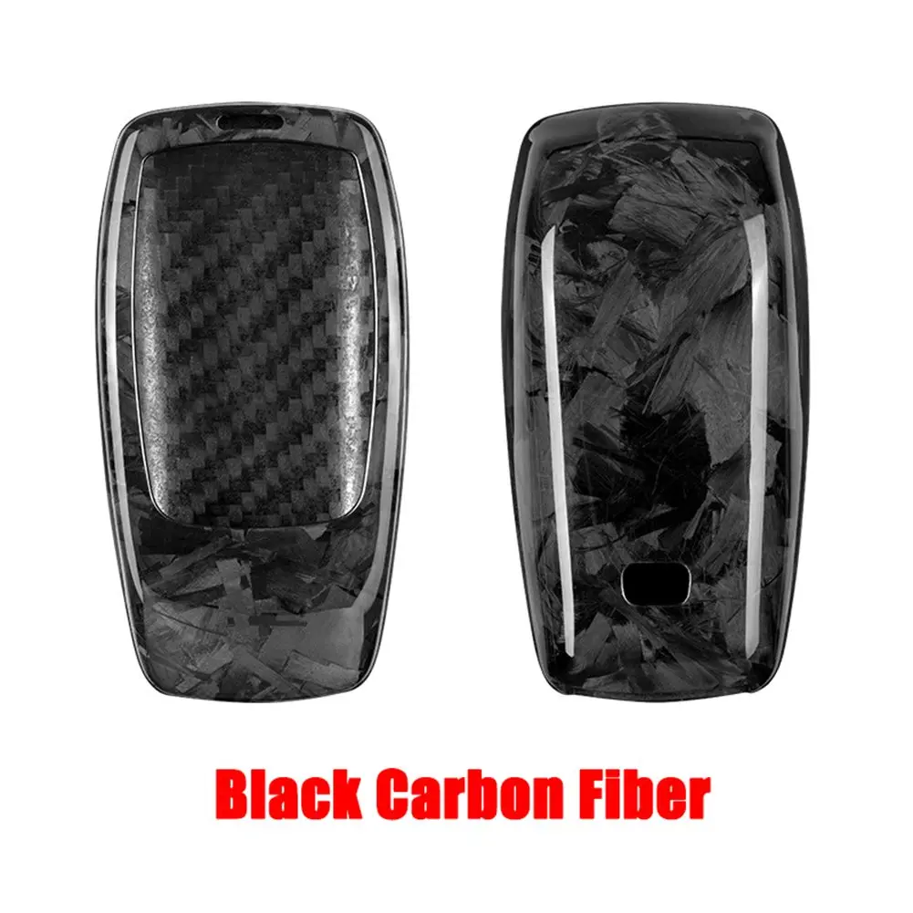 

Carbon Fiber Car Key Fob Case Cover For Mercedes-Benz A B C E S G GLB GLC Remote Key Cover Bag Protector Decoration