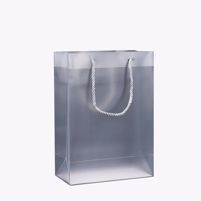 20/30Pcs Clear Gift Bags Reusable Transparent Present Bags with Handle  Waterproof Party Favor Handbag Candy Packaging Bags - AliExpress
