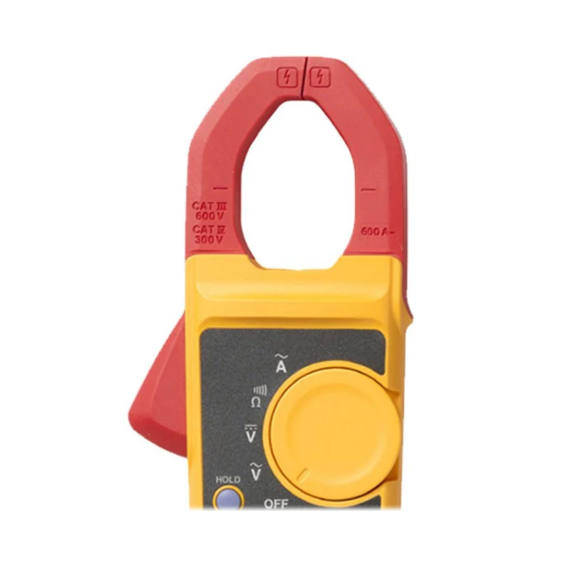 FLUKE 305 디지털 클램프 계량기 멀티미터, 소프트 케이스 포함, AC 999.9A 백라이트 디스플레이