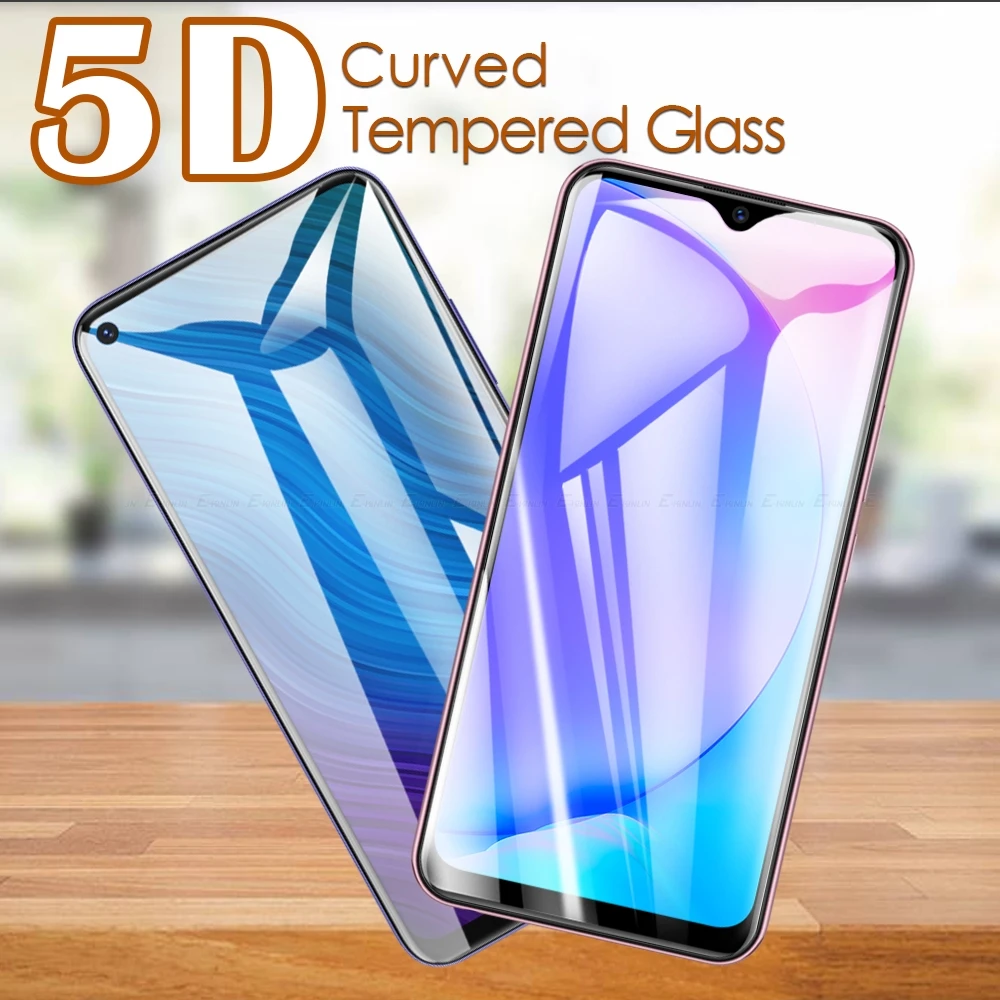 

5D Full Cover Tempered Glass For Vivo Y1s Y11 Y11s Y12 Y12A Y16 Y02s Y12i Y02 Y02A Y12s Y15 Y15A Y15s Y19 Screen Protector Film