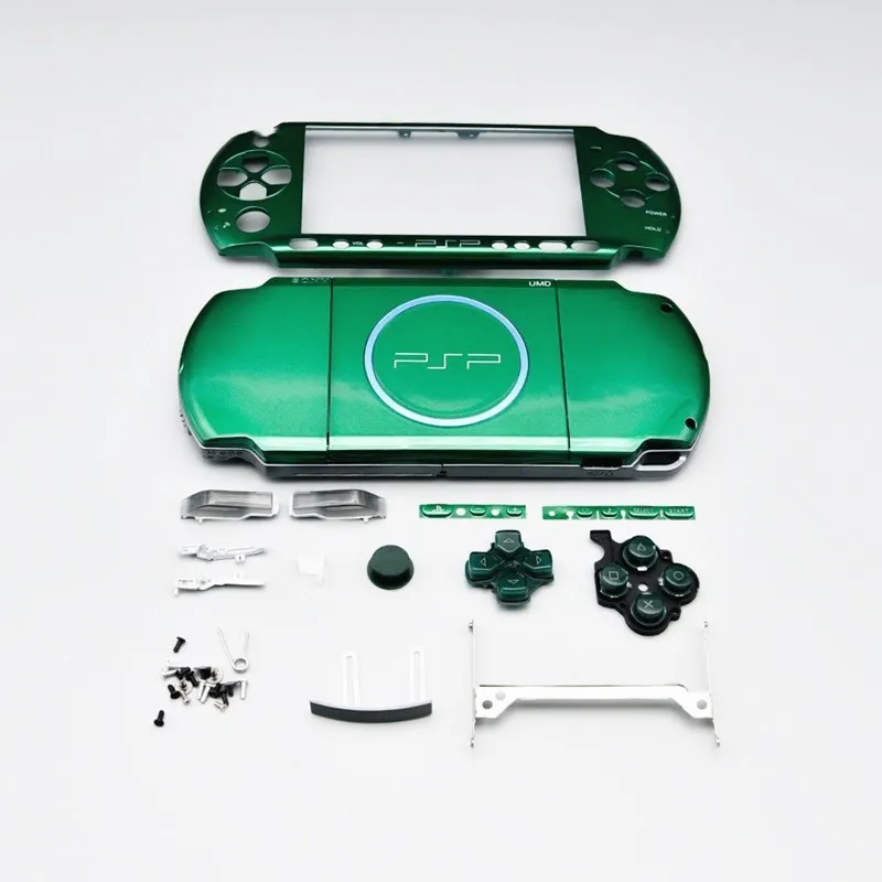 High Quality NEW Black For PSP3000 3002 3004 Old Version Game Housing Shell For PSP 3000 New Version Protector