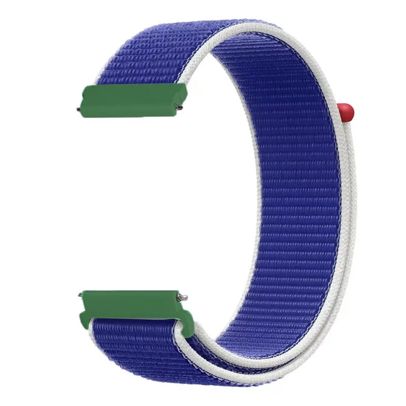 Nylon Loop Strap - Comfortable Sport Bracelet, 20mm & 22mm