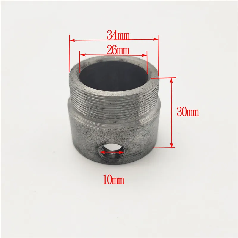 Freilauf-Adapter, Innendurchmesser 13/16/20/21/22/23/24/25/26/27/39/31 mm, für Dreirad, keine Zähne, Schwungrad-Anschluss, 34 mm Gewinde – Detail 12