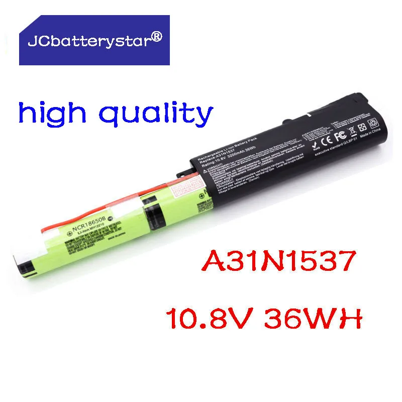 Новый высококачественный аккумулятор JCbatterystar A31N1537 для Asus VivoBook X441 X441U X441S X441SA X441SC X441UA X441UV