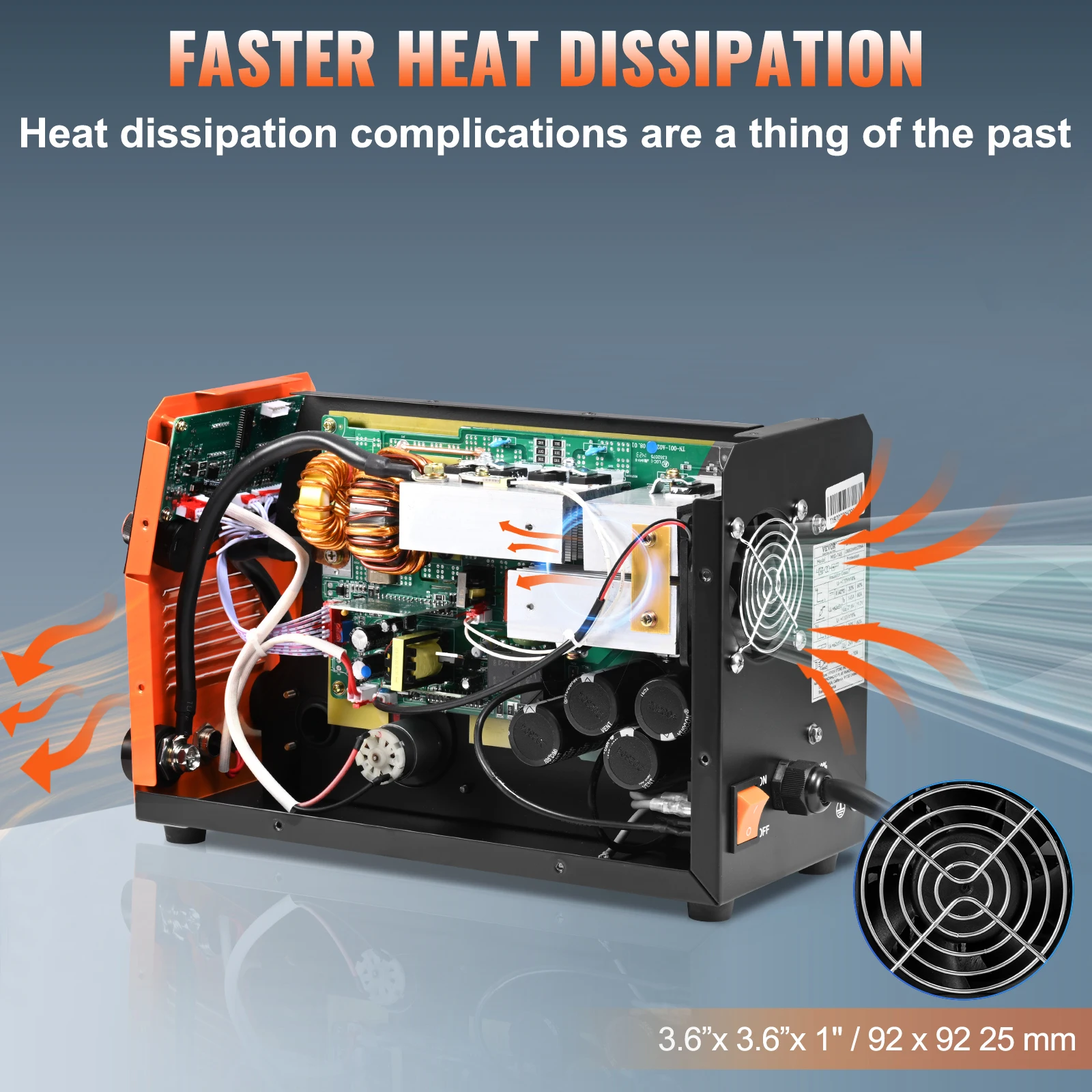 VEVOR 145Amp MIG Welder,110V Flux Core Welder MIG/Lift TIG/Stick 3 in 1 Welding Machine with IGBT Inverter & MIG Torch 5