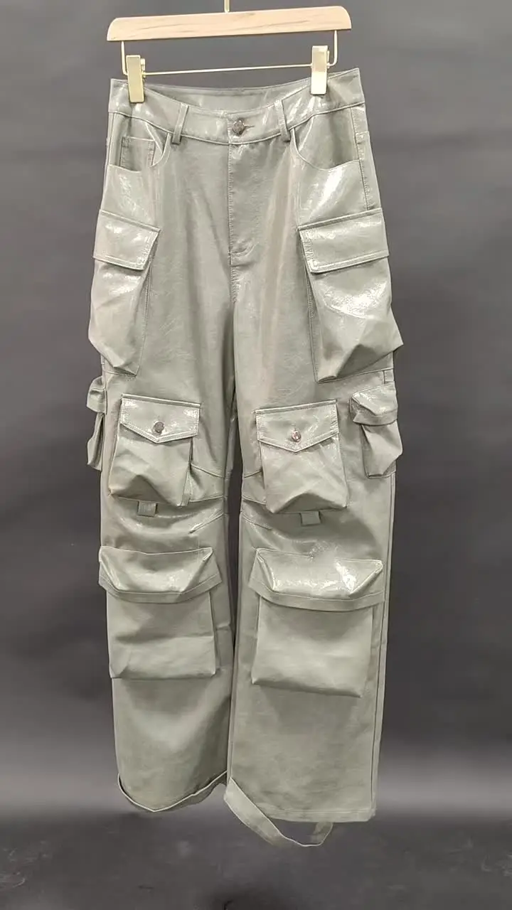 Брюки женские кожаные BPN