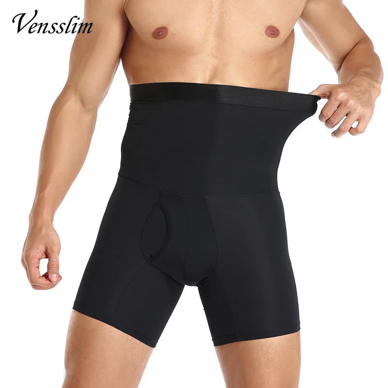 Description Picture 6 of itemVensslim Men Belly Shaper Tummy Control Pants High Waist Trainer Slimming Underwear Compression Weight Loss Thigh Slimmer Shorts