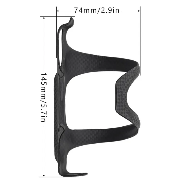 1pc/2pcs Bottle Holder Carbon Fibre Bicycle Bottle Cage Side opening Mountain Rode Bike Lightweight Cycling Equipment 5
