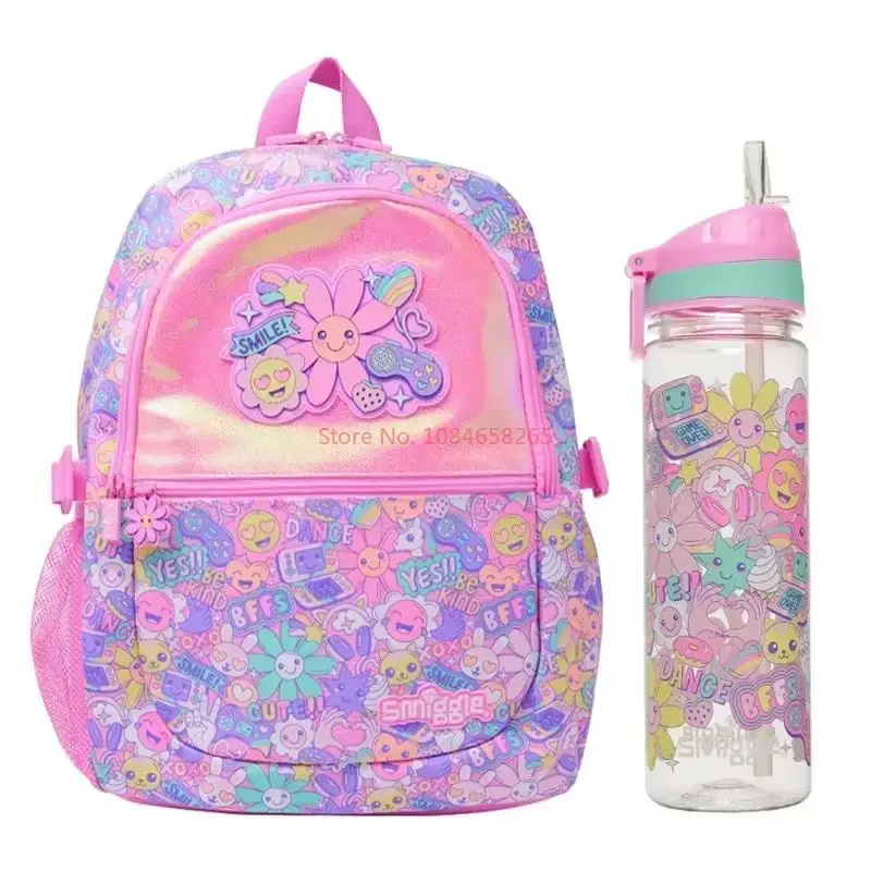 Smiggle face backpack top