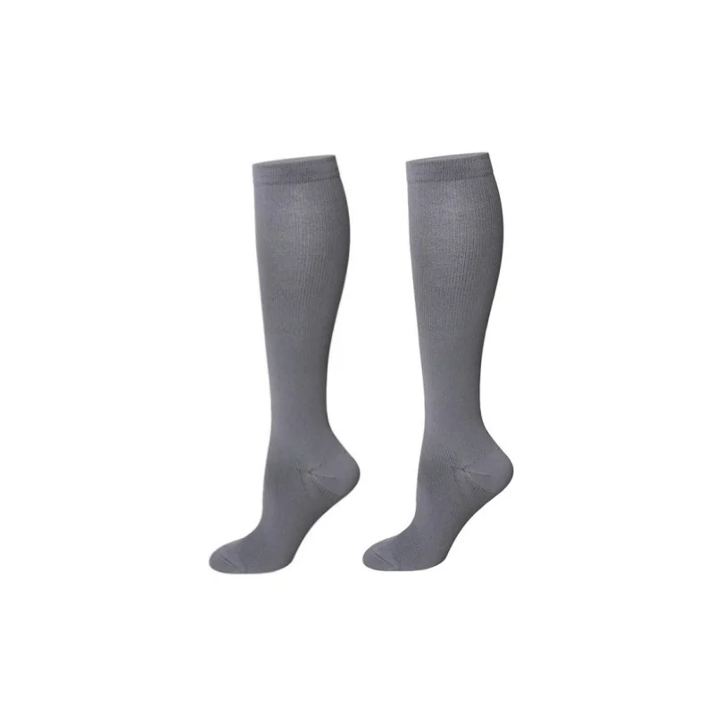 Chaussettes de compression pour la course à pied, le sport, les soins médicaux, les voyages en avion, la grossesse, l'œdème, le diabète, les varices
