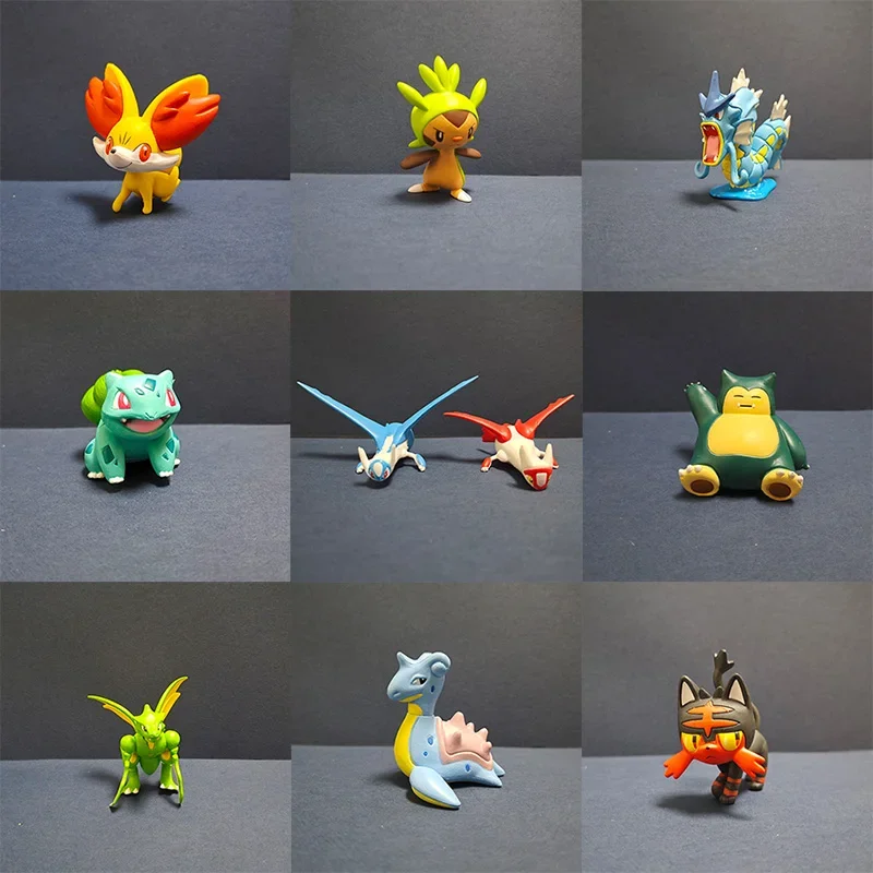Action Figure Dragonite Goomy Squishy Latias Latios Gyarados Charmeleon Fennekin Froakie Chespin Torracat Bulbasaur Toys