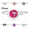 Hot 25mm Stainless Steel Aromatherapy Locket Bracelet Bangle Essential Oil Perfume Locket Bracelet Jewelry Free 10pads as gift 1