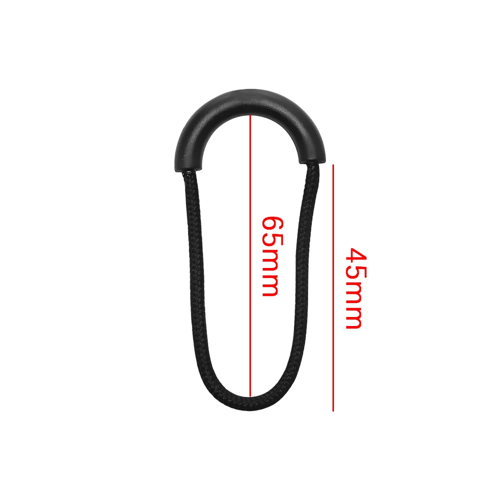 Zipper Pull Replacement 5 PCS Zipper Head Multipurpose Rope Suitcase Backpacks Jackets Extension Nylon Colorful Zipper repair kit,zipper pullers,zipper sliders,zipper heads,zipper accessories